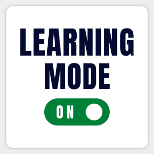 Learning Mode On Sticker